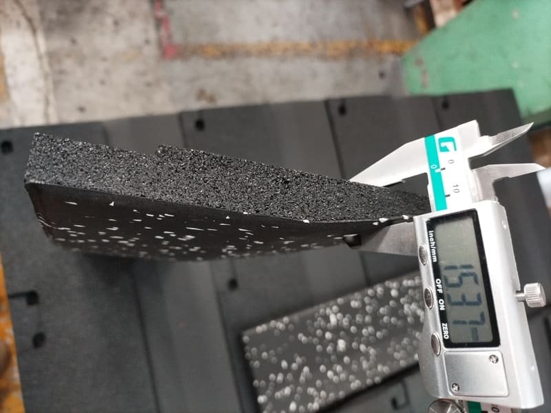 dimpled mat installation